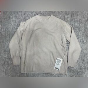 Lululemon Merino Wool-Blend Ribbed Crewneck Sweater